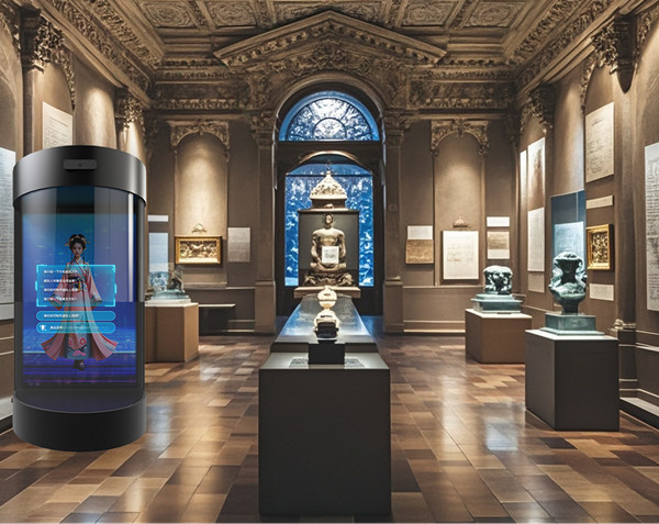 3D虛擬人展柜 3D虛擬人展柜